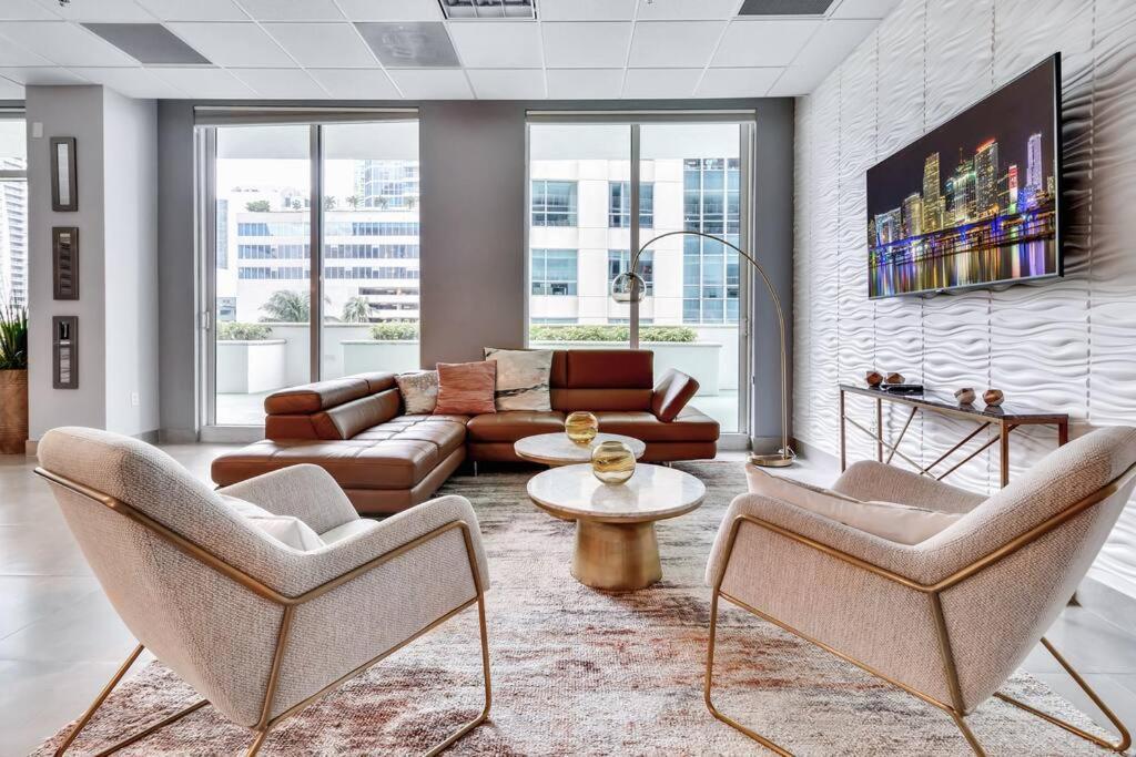 דירות מיאמי Modern 2/2 With Beautiful Ocean And Brickell Views מראה חיצוני תמונה